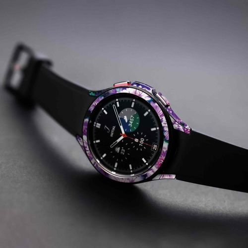 Samsung_Watch4 Classic 46mm_Purple_Flower_4